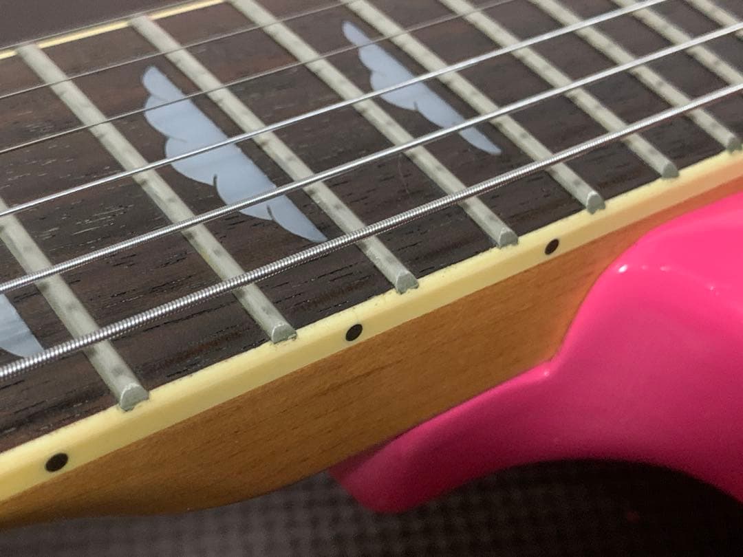 K Garage モッキンバード エレキギター hide ピンク mg