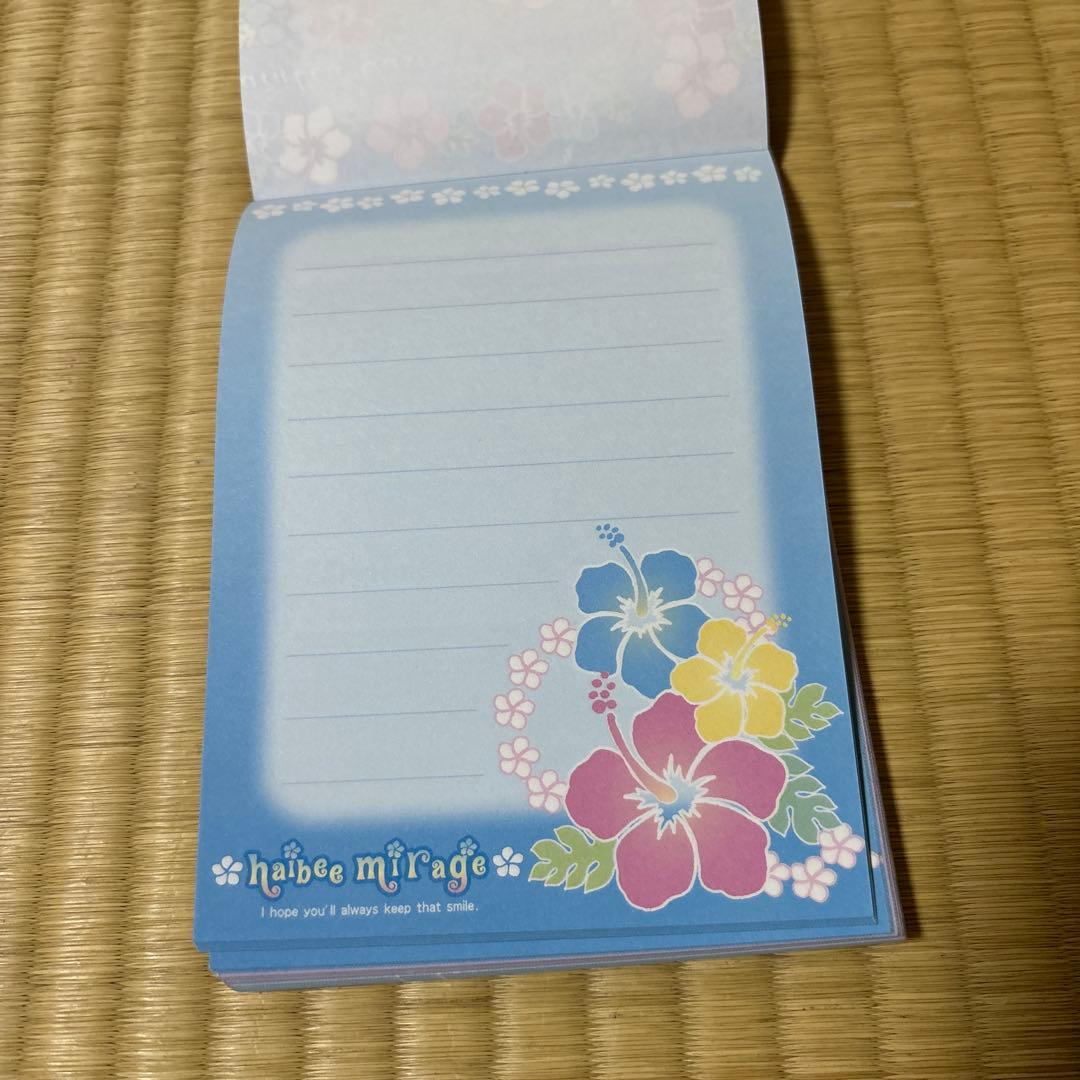 ハイビスカス メモ帳 平成 レトロ - メルカリ