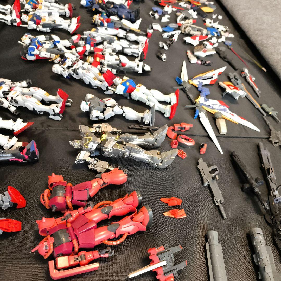 1 ガンプラ色々盛り沢山セット　まとめ売り　約56体＋α　　フィギュア　ジャンク