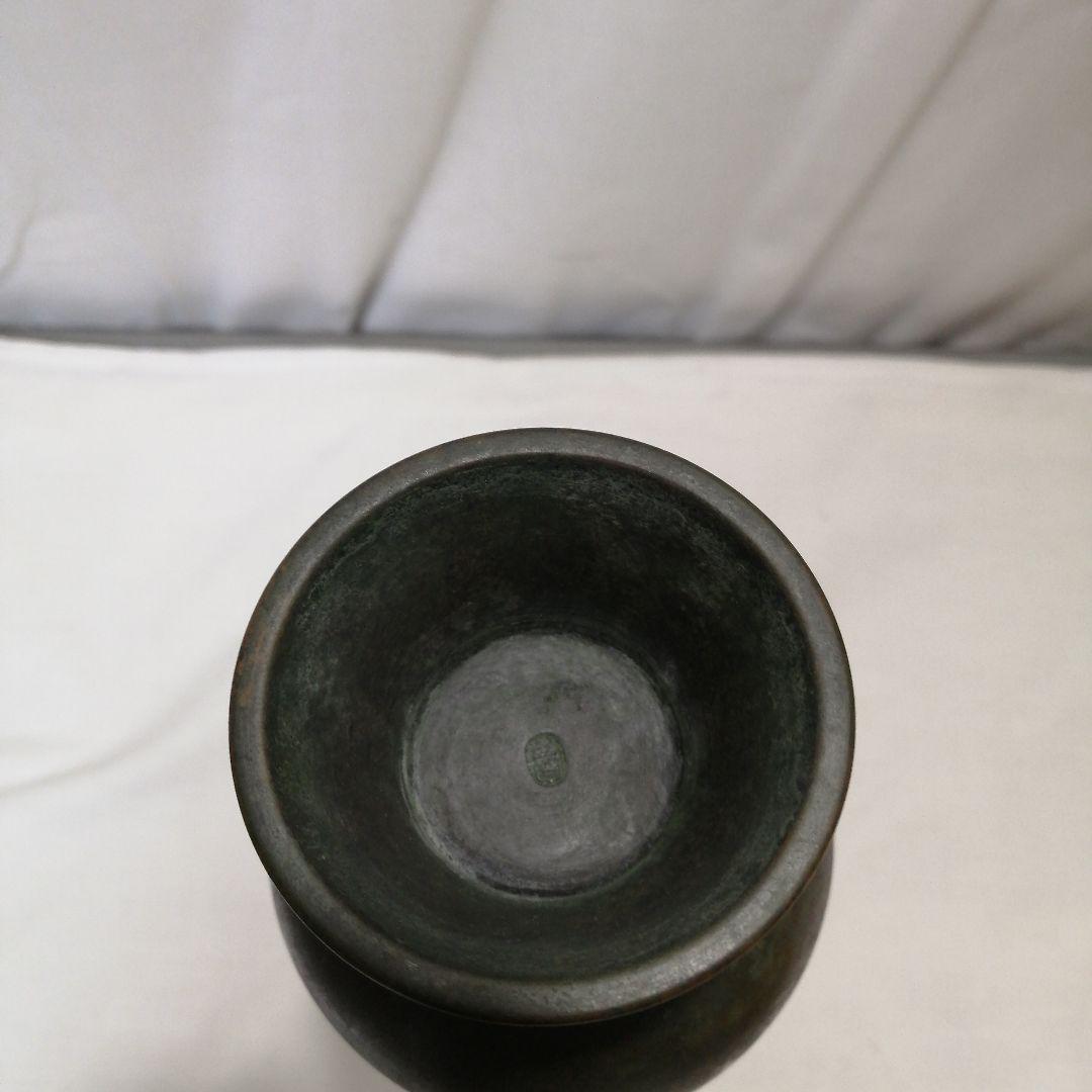 一ノ瀬宗辰 胡銅花入 大名物写銘 鶴一声 共箱 花器 茶道具 - メルカリ