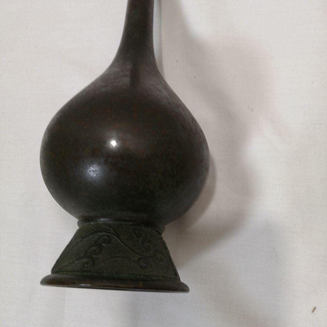 一ノ瀬宗辰 胡銅花入 大名物写銘 鶴一声 共箱 花器 茶道具 - メルカリ