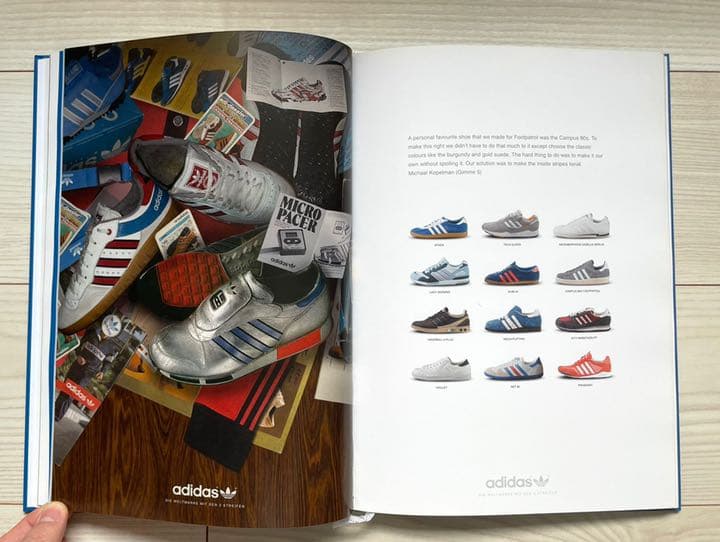 新品　ADIDAS アディダスSpezial ヴィンテージブック　カタログ　本