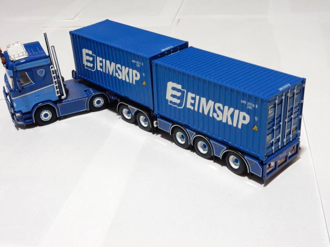 1/50 tekno スカニア S コンテナ　20ft コンビ　トレーラー