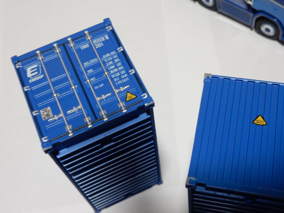 1/50 tekno スカニア S コンテナ　20ft コンビ　トレーラー