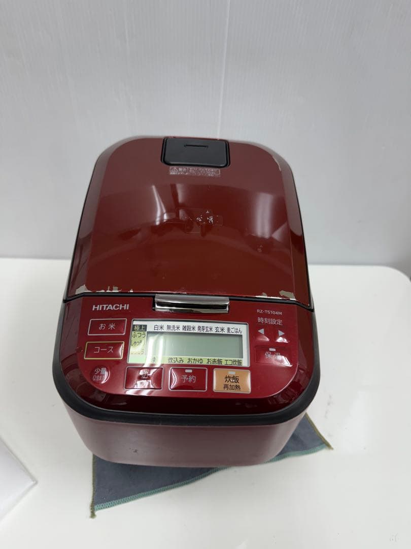 日立圧力&スチームIHジャー炊飯器2021年製 RZ-TS104M - メルカリ