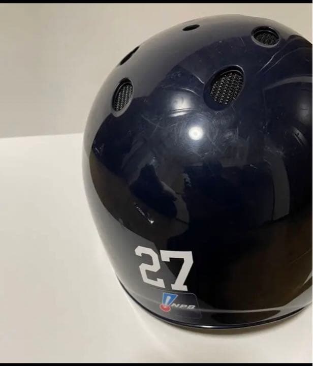 最終値下げイーグルス岡島豪郎実使用ヘルメット球団ホログラム付き