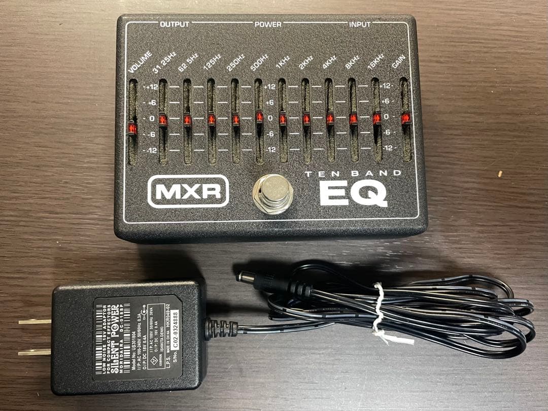 MXR Ten Band EQ プリアンプ 18Vアダプター付