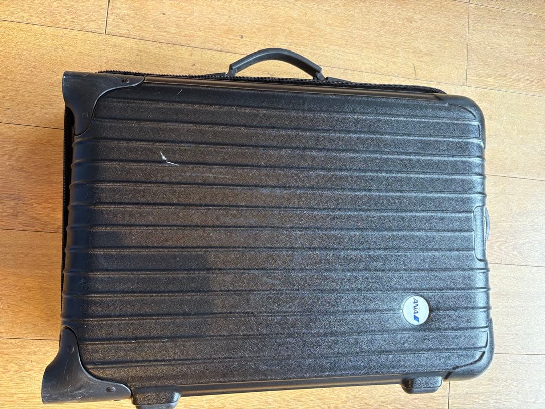 廃番ANA×RIMOWAサルサ 35L 2輪 マットブラック 機内 廃番 RIMOWA 35L