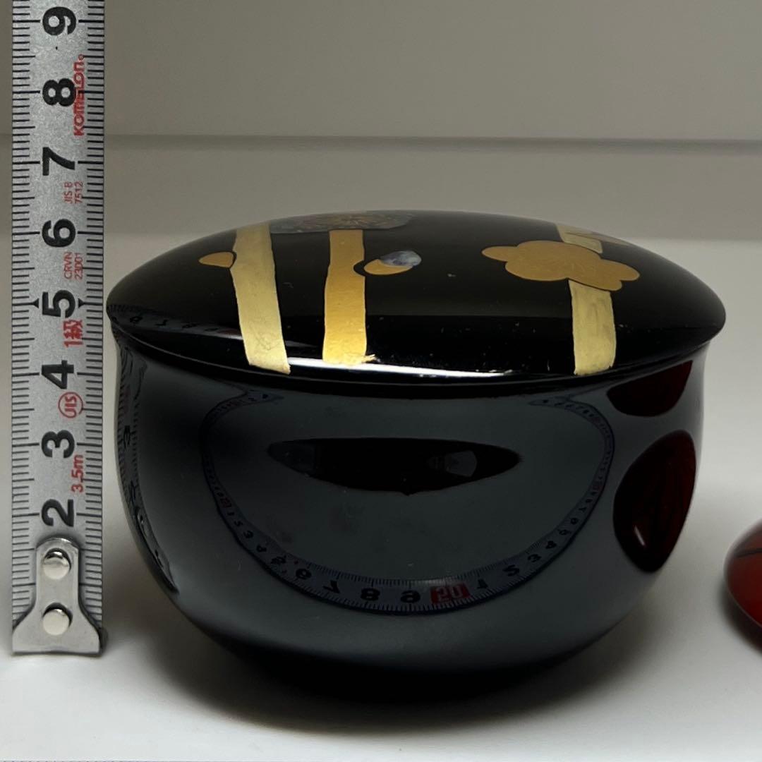 ☆茶3 岡本陽斉 春秋棗 共箱 高さ6cm東キ7-