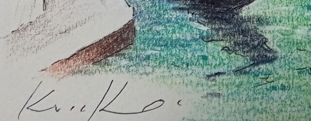 GV124★原画を飾る！！★師：平山郁夫★東京芸大卒★有名百貨店人気作家