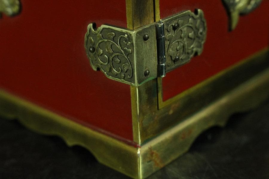 大阪 尚美堂造 純銀飾 宝石箱(K-LC805) - メルカリ