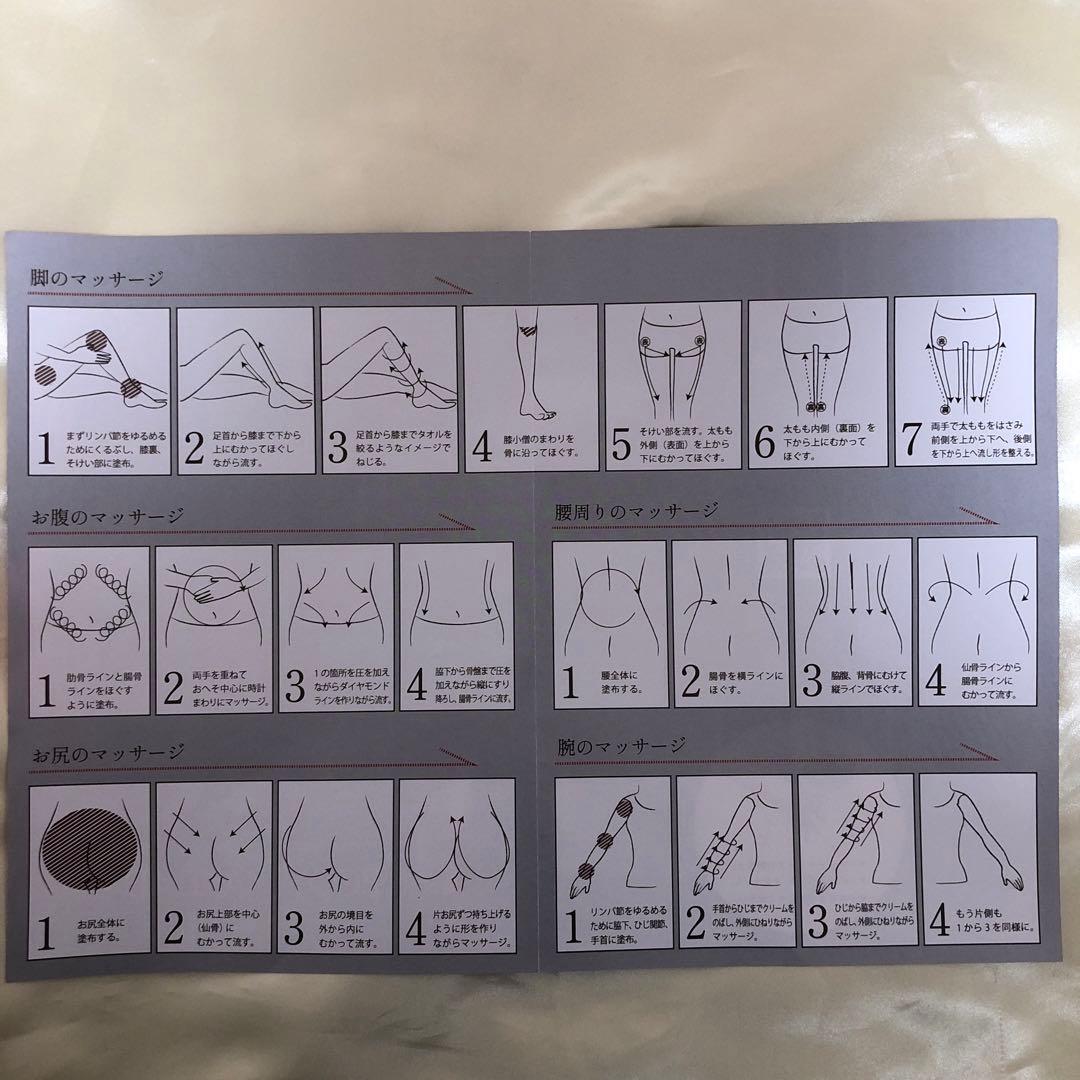 アンジュボーテボディーメイク4D 　EXボディークリーム3本セット