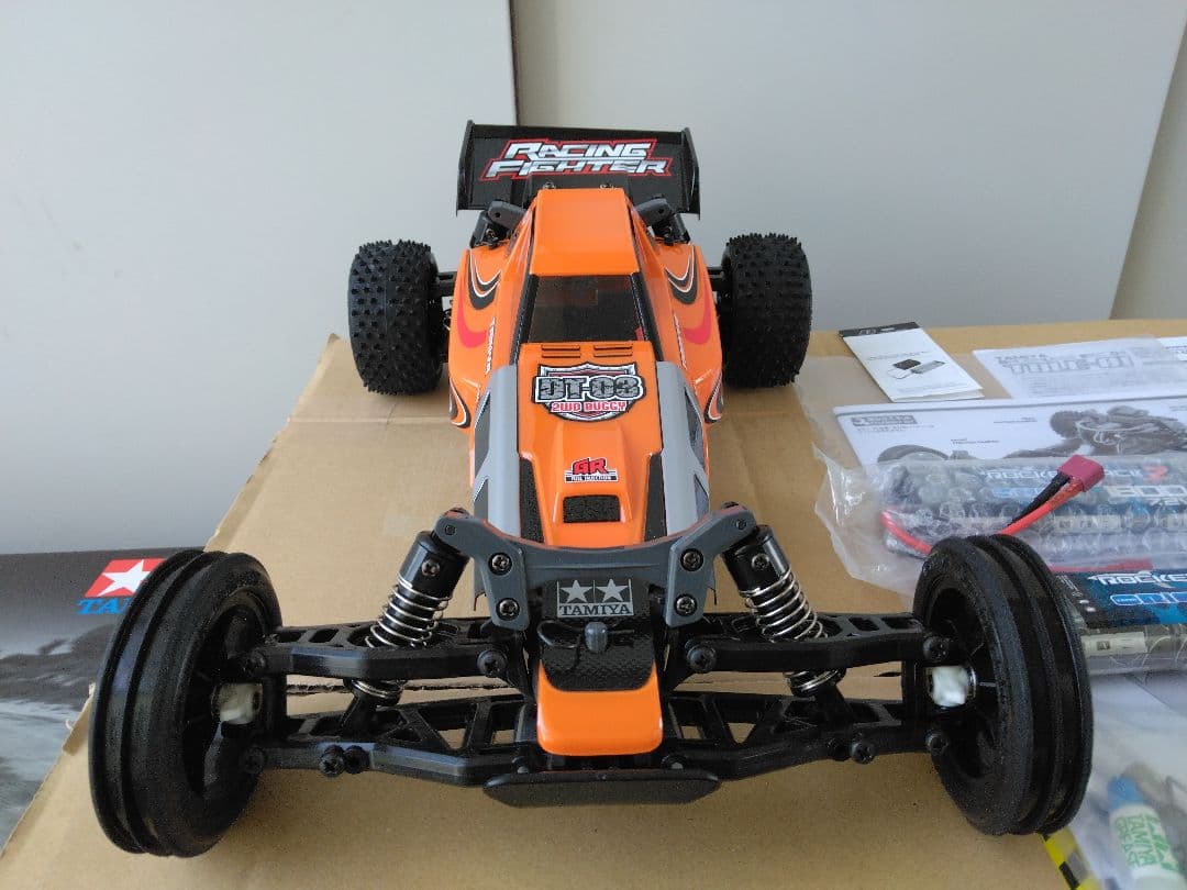 タミヤDT03 ブラシレス仕様 ほぼフルオプション タミヤ DT-03 (サーボ