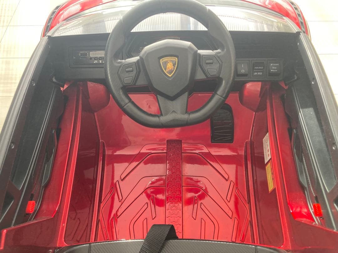 ランボルギーニ Sian 赤 ミニカー 中古　動作確認済