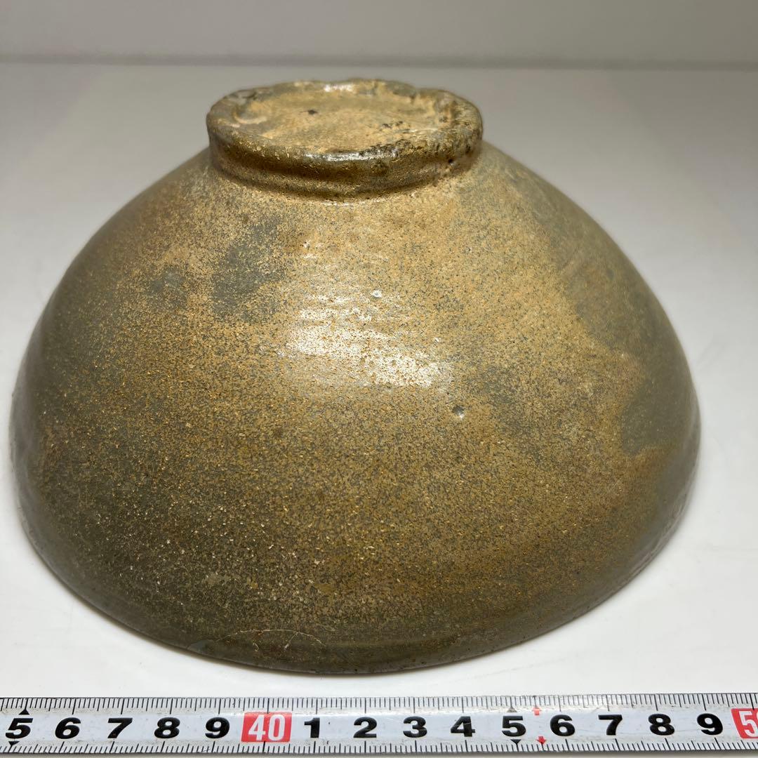 高麗青磁　大鉢　木箱付　直径約20.5㎝ 東Y7-0527①