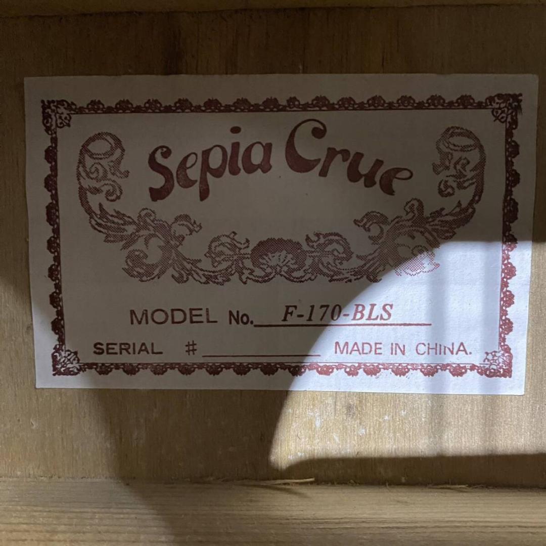 【美品】⭐️Sepia Crue アコースティックギター F-170-BLS