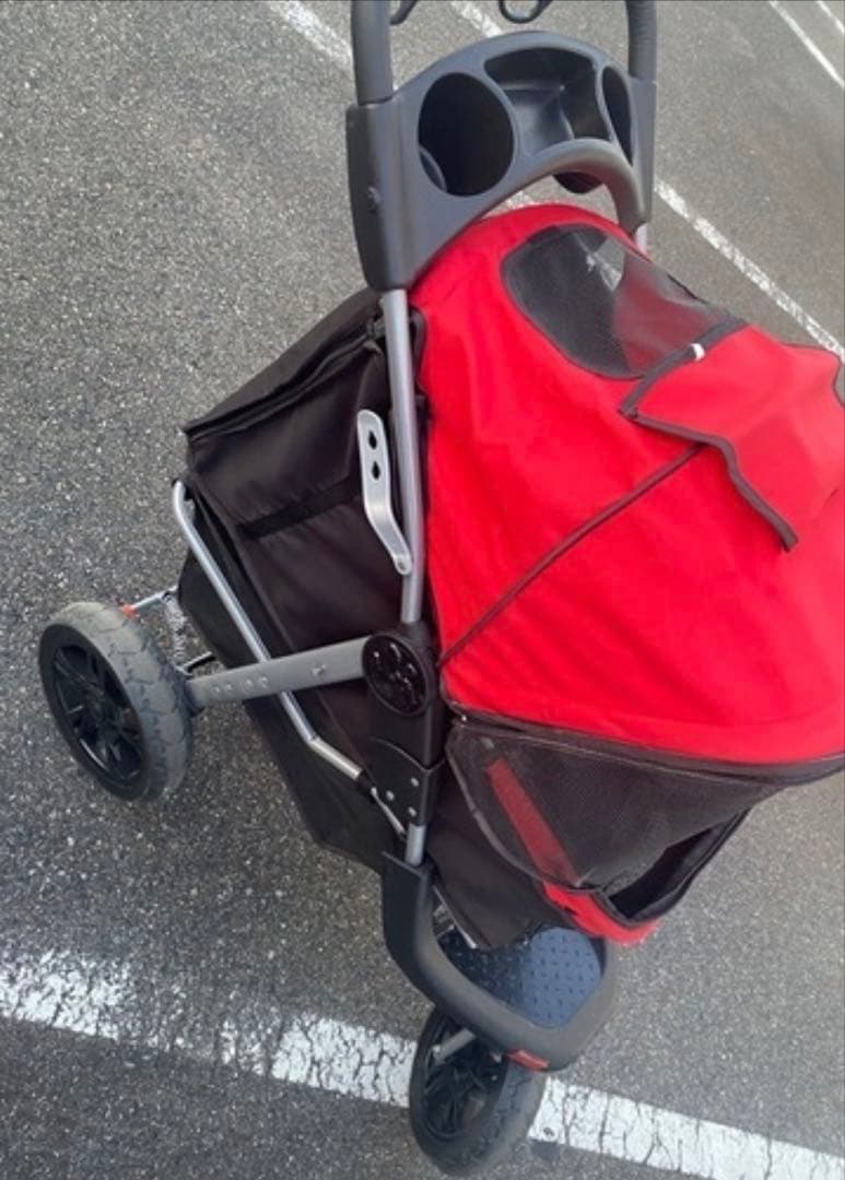 大きめ　ペットバギー　犬　ペットカート　耐荷重25kg 楽天市場】【公式】甘えん坊バギーBIG(ワイド)4輪ペットカート 耐荷重