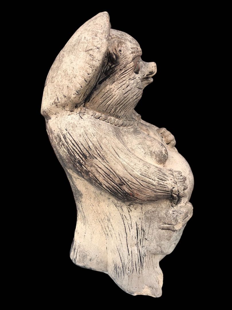 信楽焼／たぬき／骨董／希少／アンティーク／ヴィンテージ　29センチ　レア　古狸