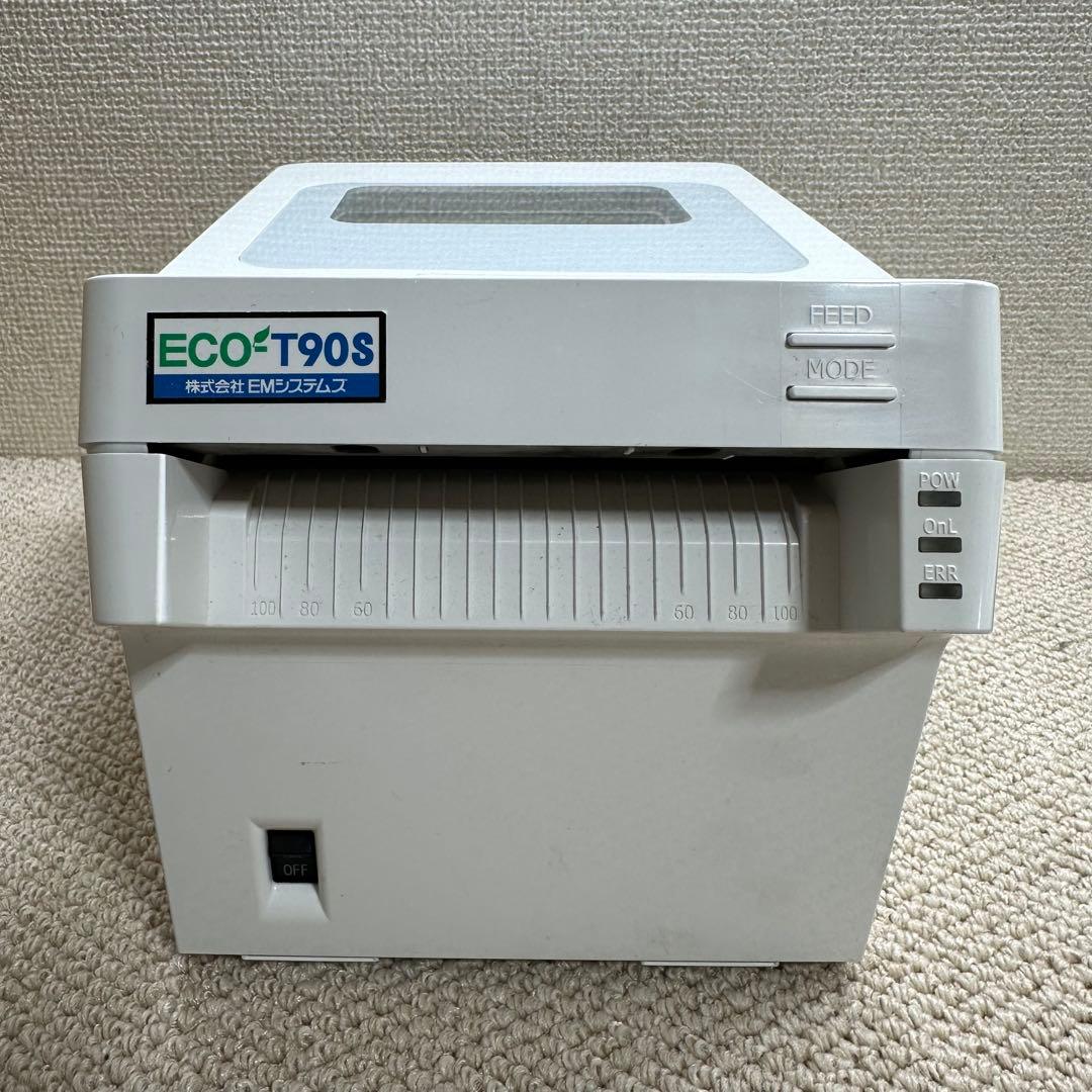 ECO-T90S EMシステムズ 感熱ロールラベル SP38 セット