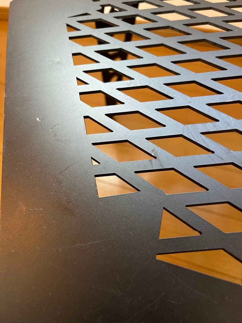 アナキャン ANCAM メタヘキテ L 脚長 六角形 アイアン テーブル