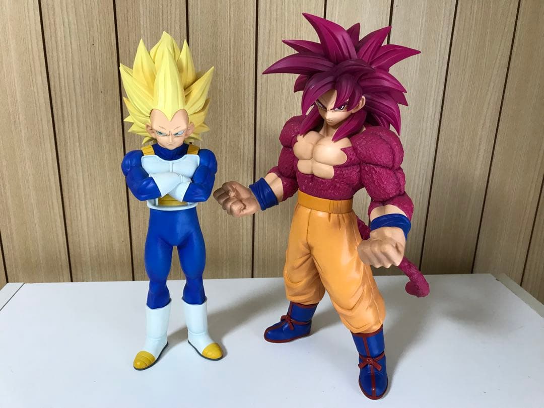 ダイマ 悟空4 ベジータ3 フィギュア ドラゴンボールDAIMA 超サイヤ人