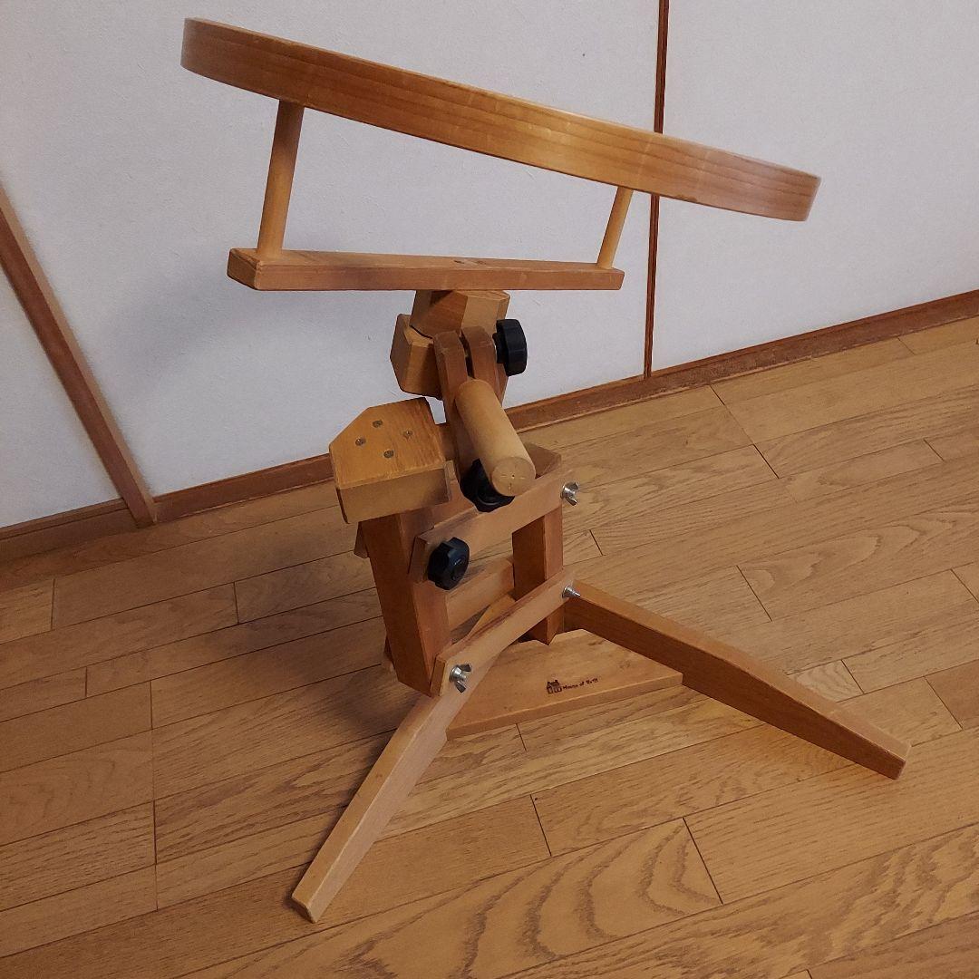 お値下げしました❗House of Bess キルトフープ台　45㎝パッチワーク