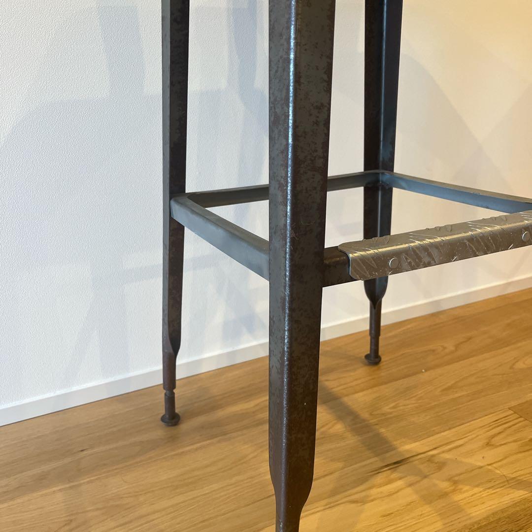 【2脚】DULTON バーチェア 100-213ガルバリウム合金 アンティーク