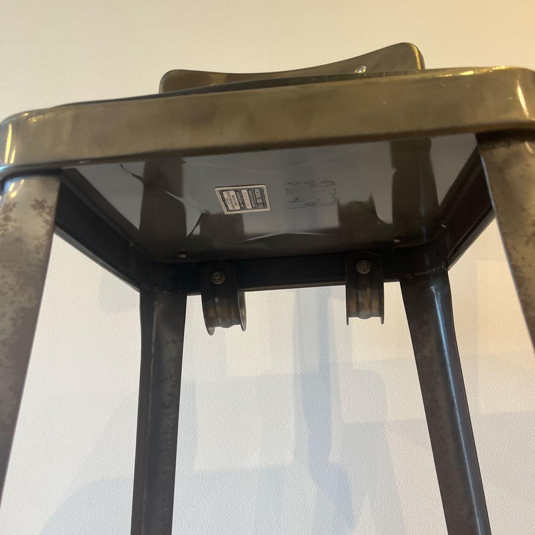 【2脚】DULTON バーチェア 100-213ガルバリウム合金 アンティーク