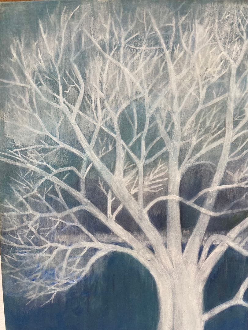 油絵 画家 ( 小宮 俊恵 ) タイトル 湖畔