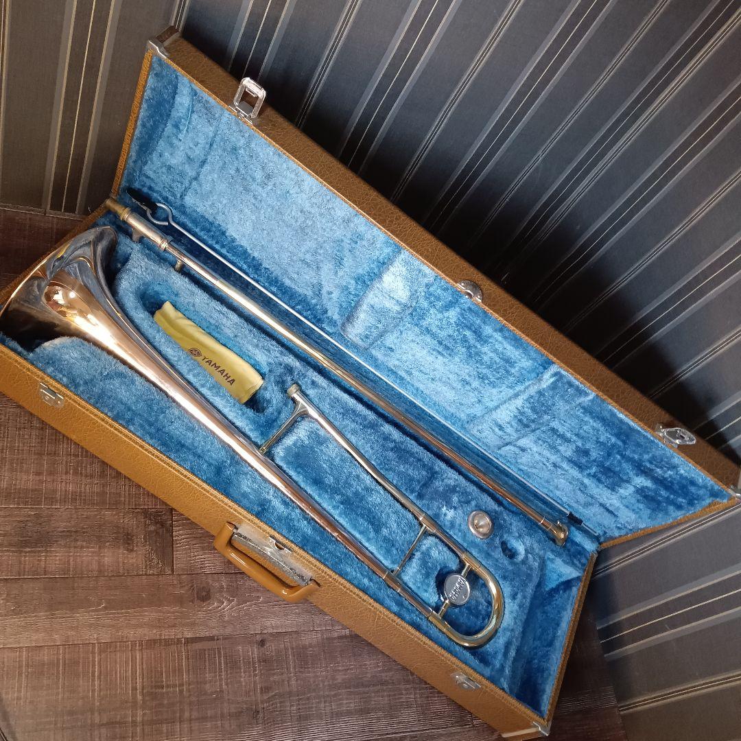 赤ベル】YAMAHA テナートロンボーン YSL-351 ハードケース付き - メルカリ