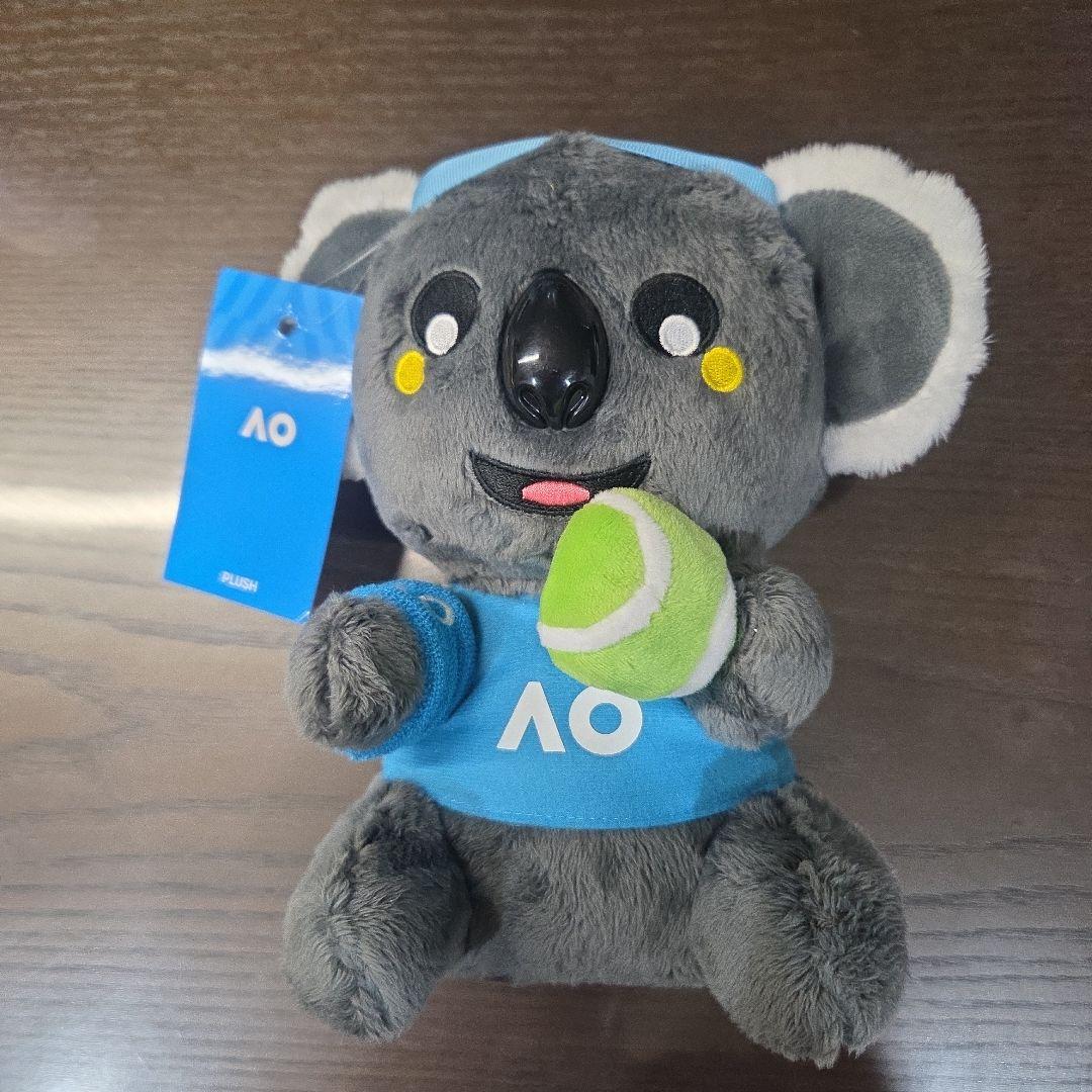 全豪オープンテニス 2026 AOコアラ ぬいぐるみ - メルカリ