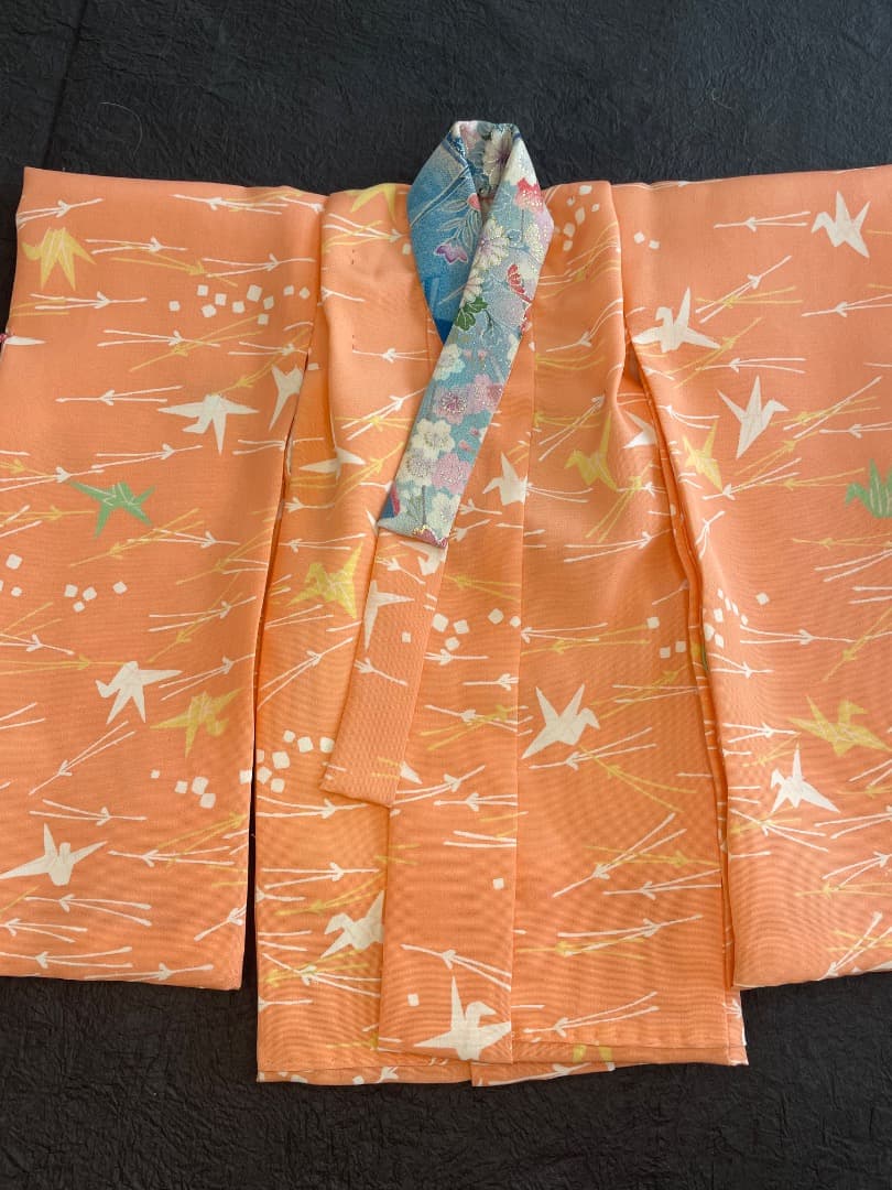 静] 市松人形 10号サイズの着物と長襦袢のセット