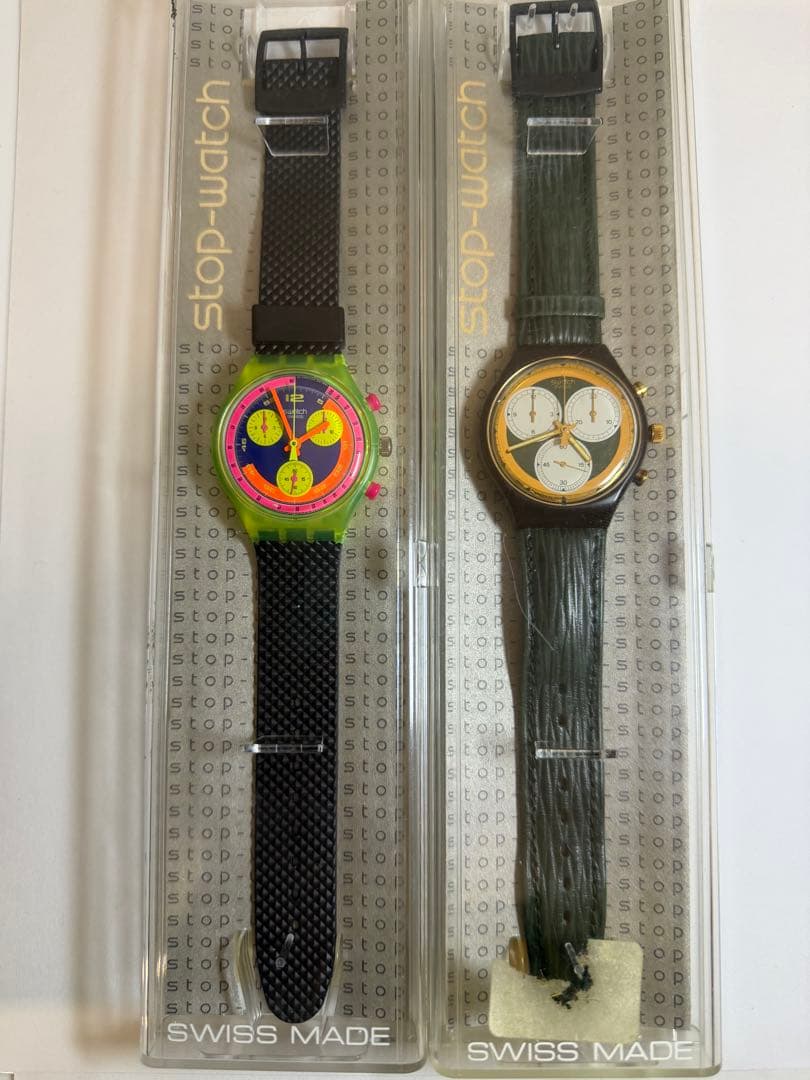ビンテージ Swatchクロノグラフ「 Grand Prix」セット稼働確認済み