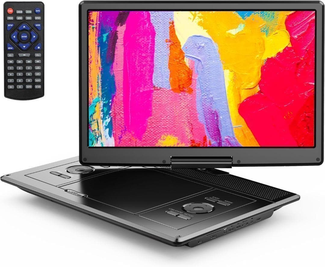 【M2263-121-88】ポータブルDVDプレーヤー　16.9インチ Amazon.com: 16.9