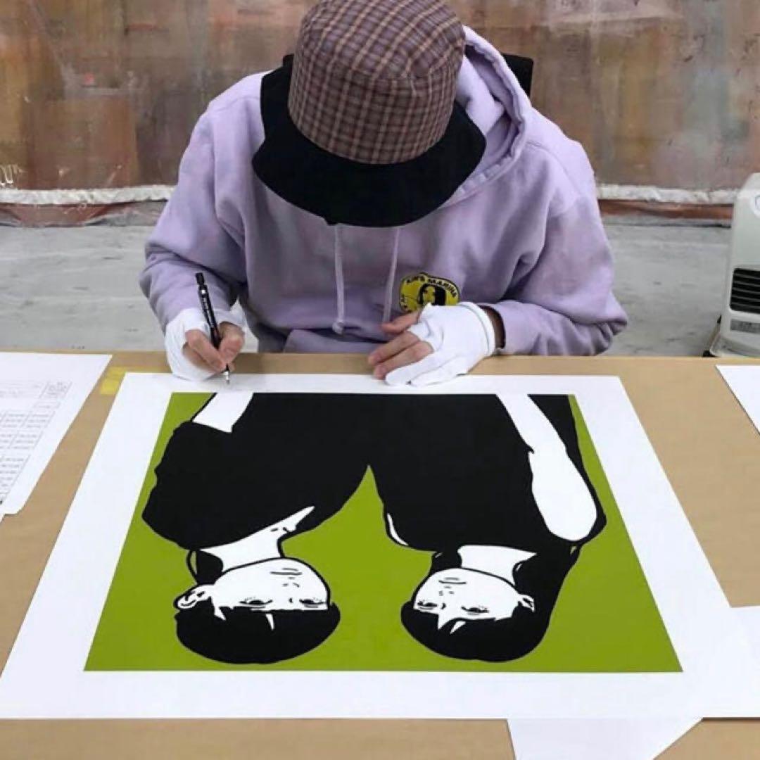 KYNE 限定50枚額装ありEDサイン入り版画