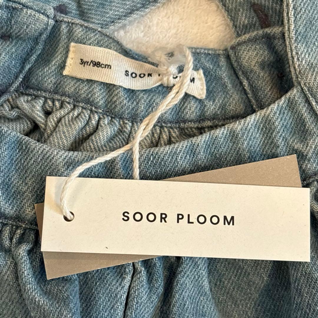 スカート soor ploom 3y 98cm eloise pinafore