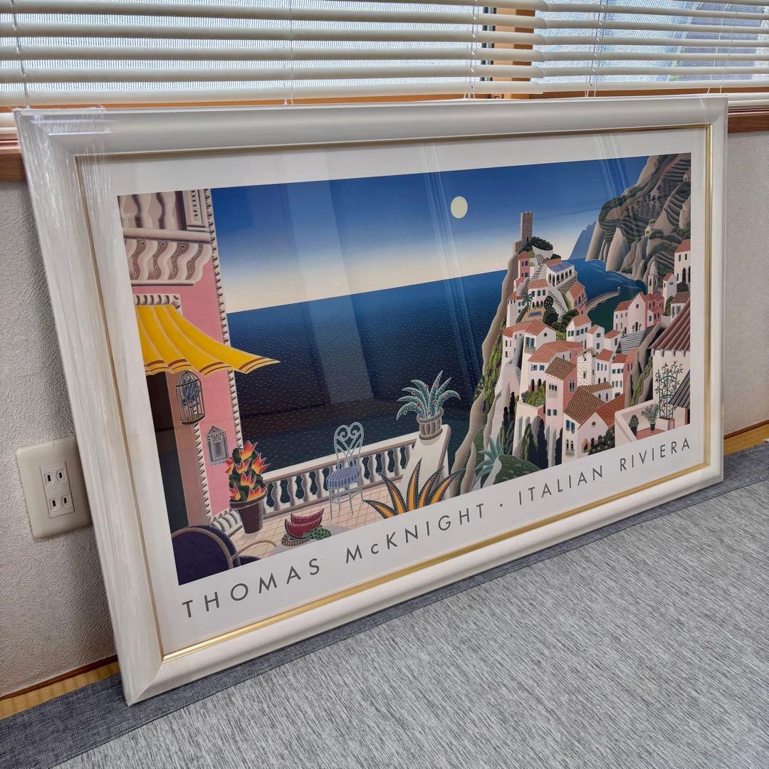トーマスマックナイト・イタリアン　リヴィエラ　特大サイズ　額入りパネル