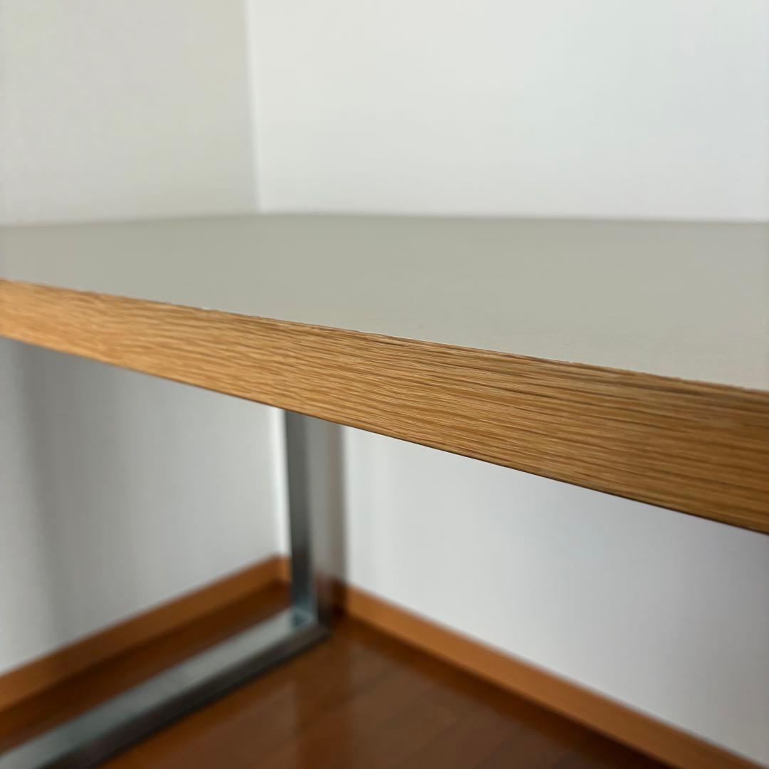 KANADEMONO かなでもの リノリウム テーブル デスク ステンレス脚