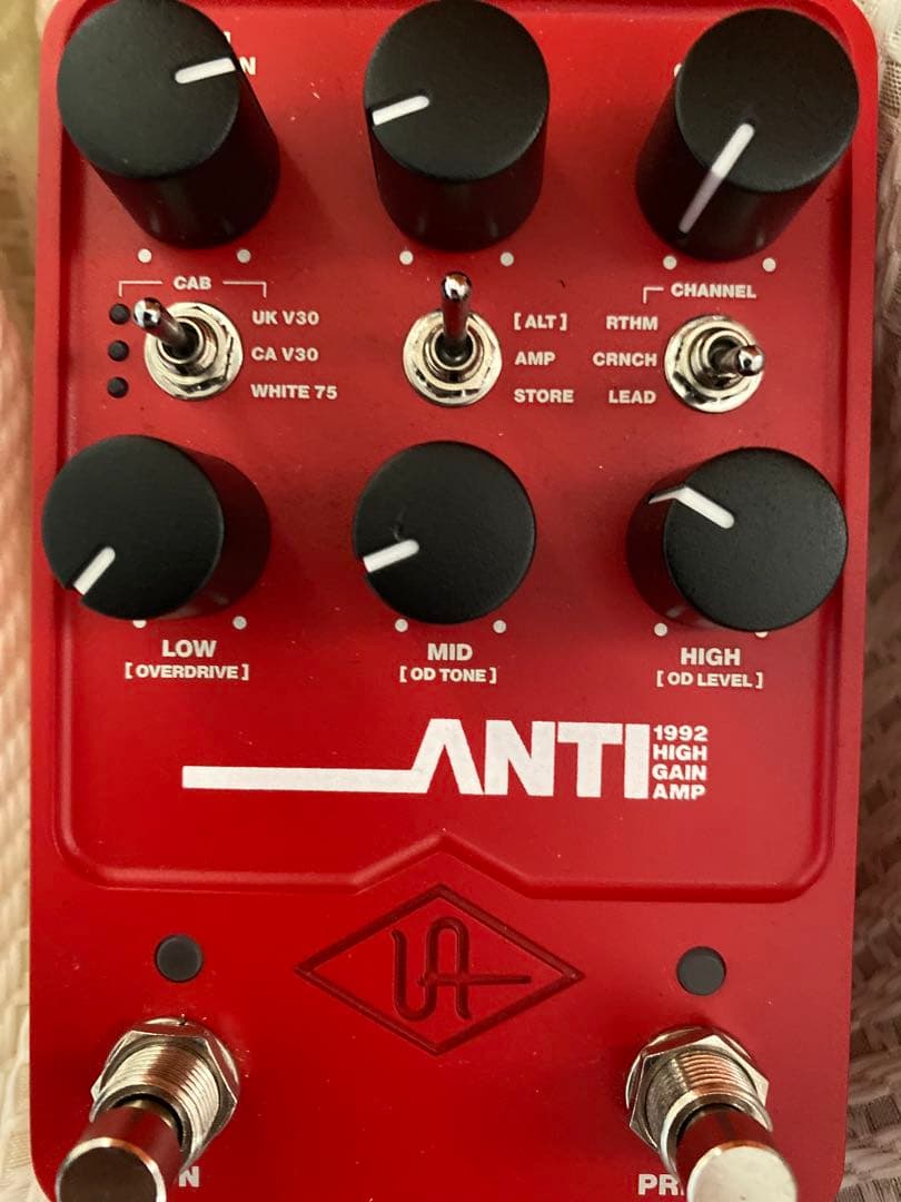 ギター Universal Audio UAFXANTI 1992HIGHGAINAMP