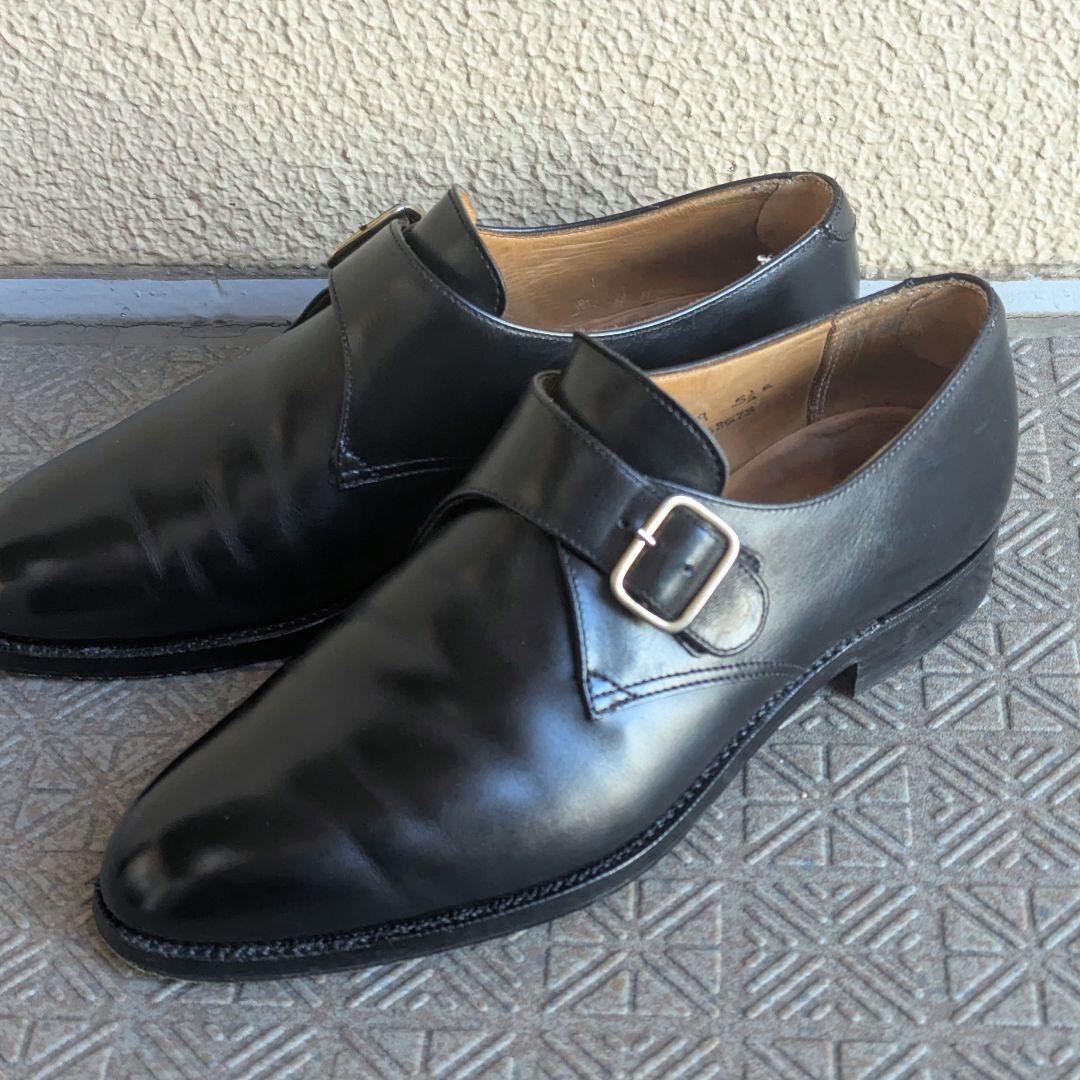 ロイドフットウェア　シングルモンクシューズ　ブラック　Size5.5E