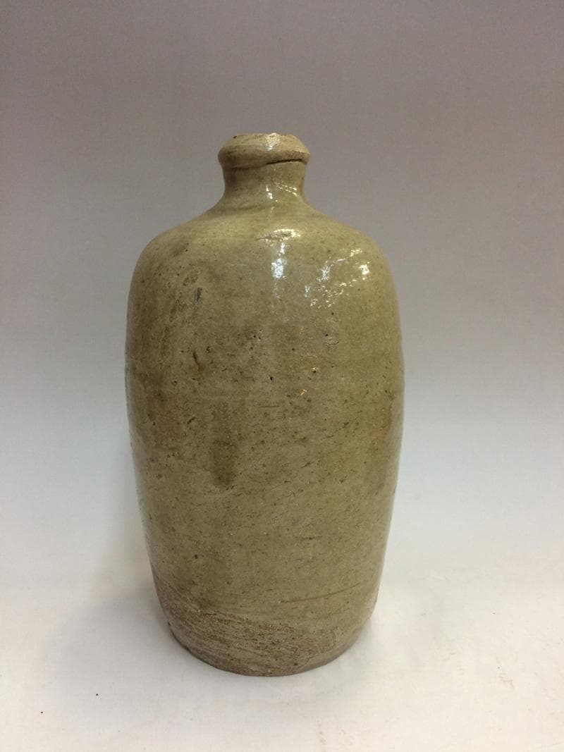 ★骨董一点もの！　黄瀬戸/瀬戸焼 徳利 江戸中期~後期1820~1850頃 _4