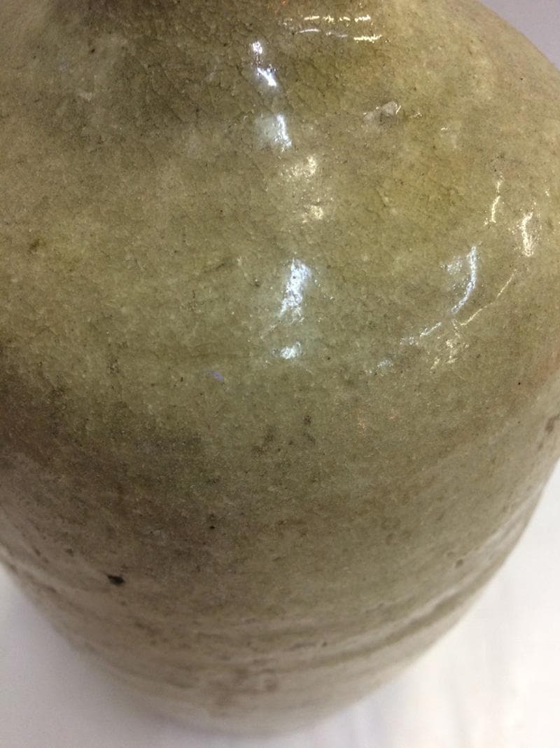 ★骨董一点もの！　黄瀬戸/瀬戸焼 徳利 江戸中期~後期1820~1850頃 _4