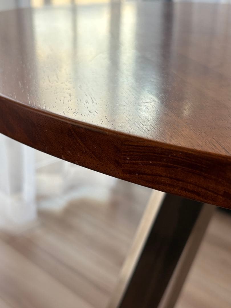 kanademono カフェテーブル　ステンレス脚　カナデモノ