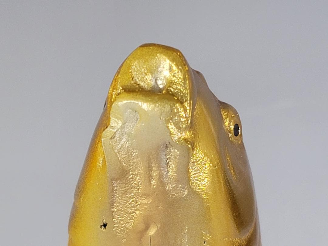 DT593 双魚 金銀 置物 銅製