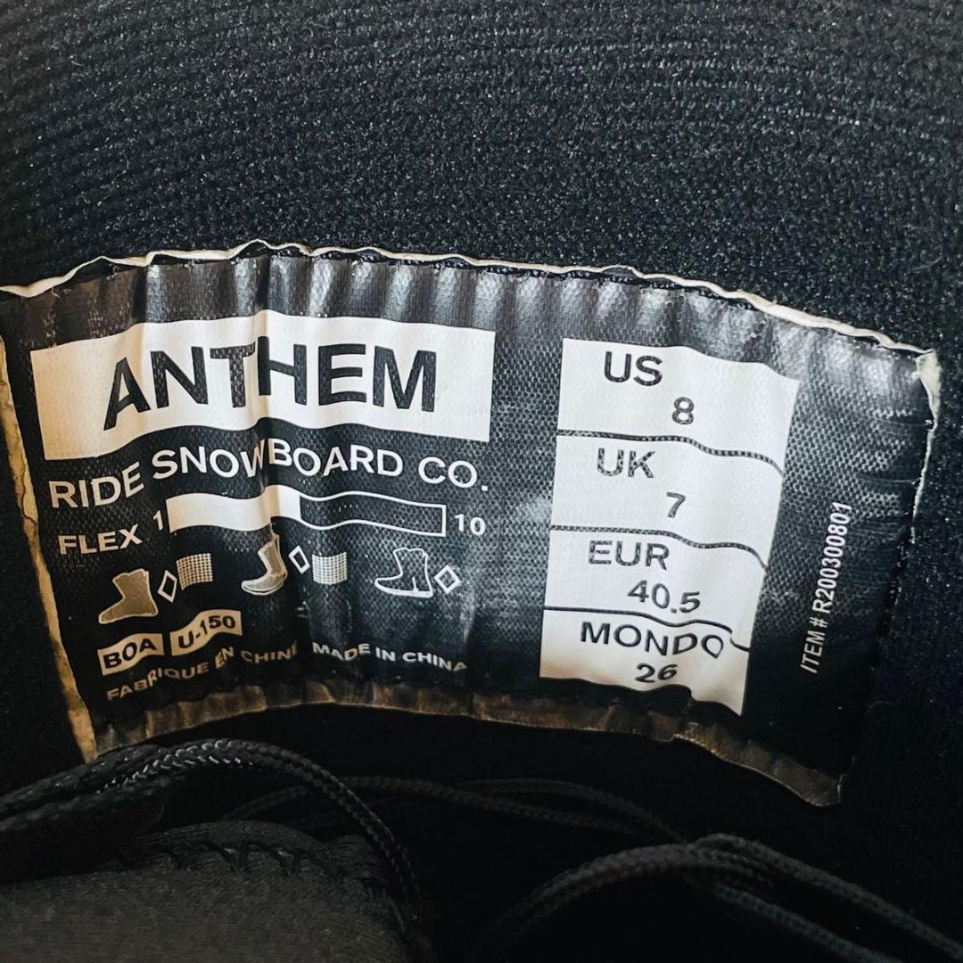 RIDE スノーボードブーツ ANTHEM 26cm