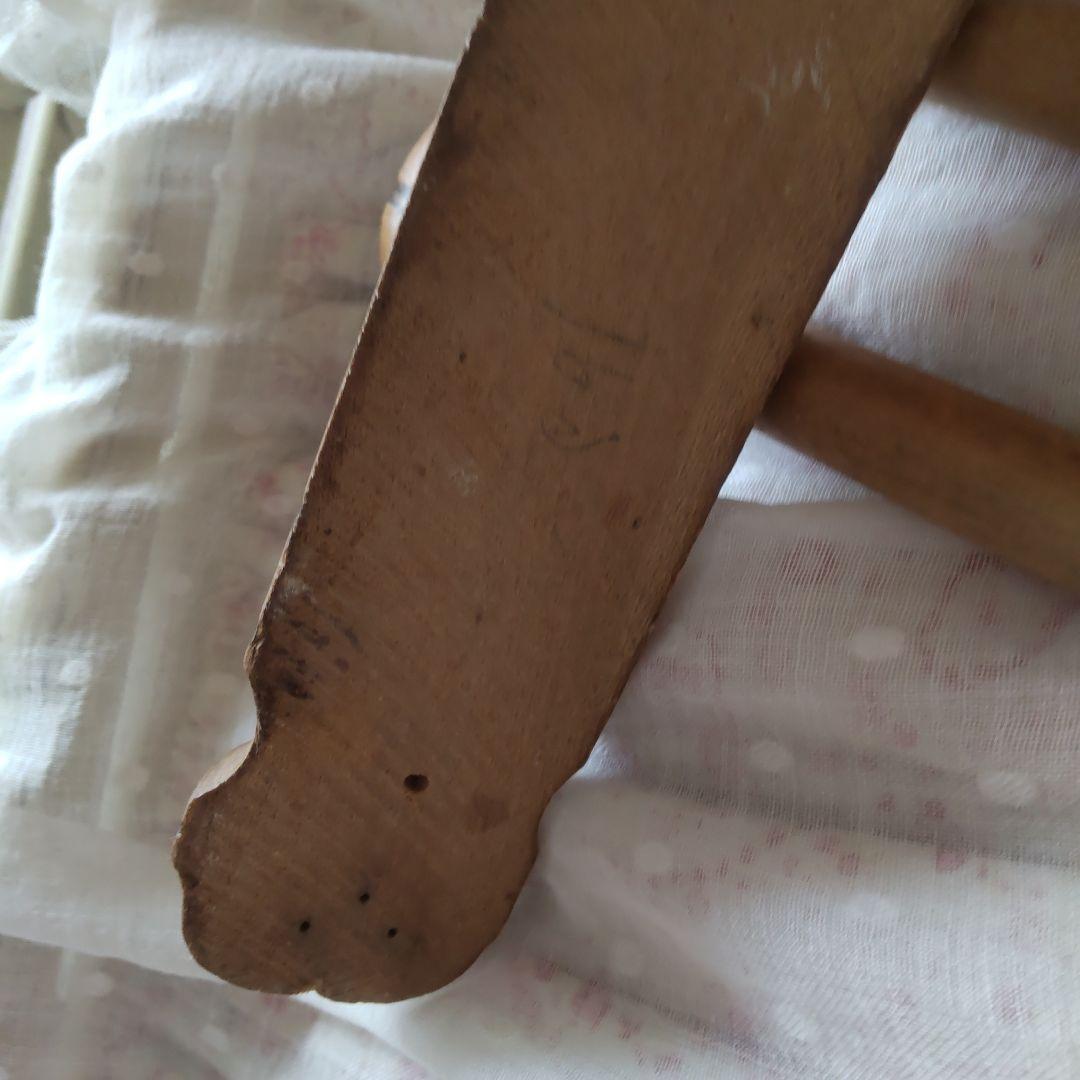 フランス アンティーク キッチン リネンハンガー バンブーハンガー