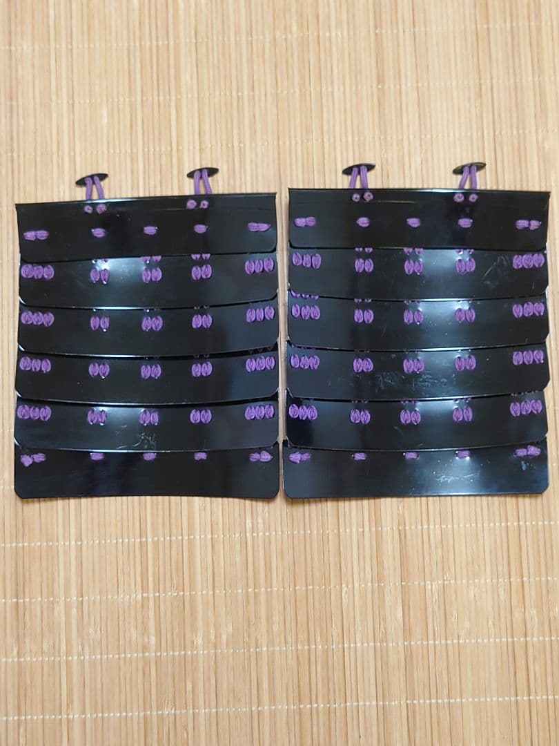 ★全国送料無料☆紫糸威雲龍二枚胴具足☆等身大鎧一領☆甲冑★