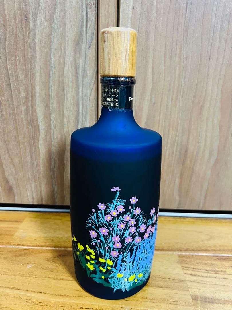 未開栓】サントリー クレスト 12年 秋の花ボトル - メルカリ