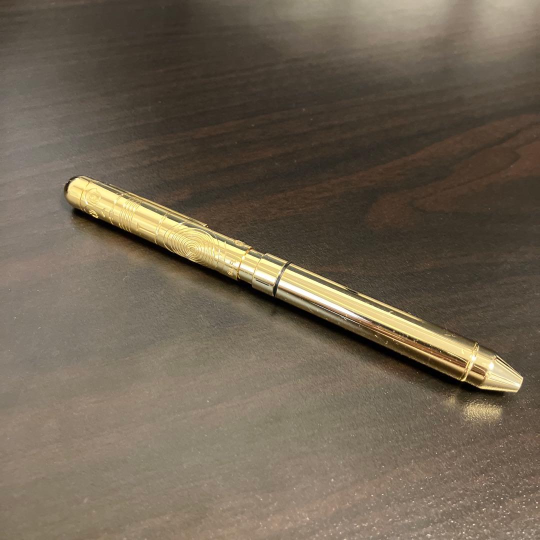 STAR WARS SHARBO X ゴールドボールペン ZEBRA SHARBOX Star-Wars C3PO