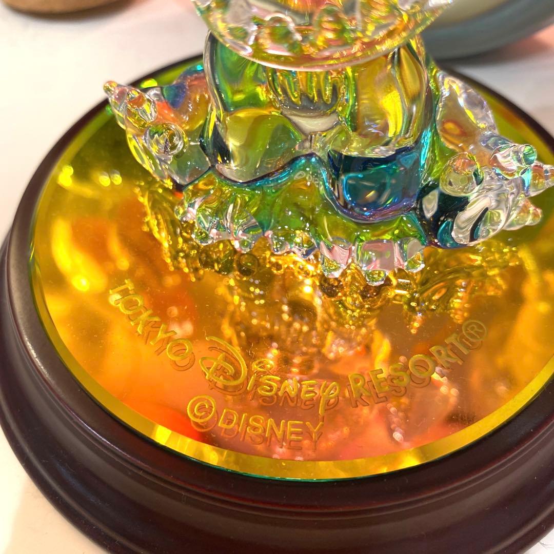 ディズニー スティッチ ガラス細工 クリスタルフィギュア ディズニー